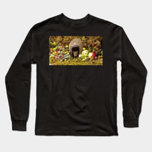 wild house mouse with natures bounty Long Sleeve T-Shirt